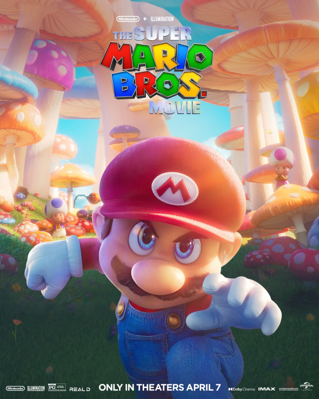 Here's a first look at the upcoming Super Mario Bros. movie