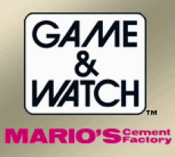 Game & Watch Mario's Cement Factory Cover