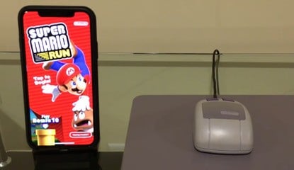 Playing Super Mario Run With An Official SNES Mouse Looks Quite Fun, Actually