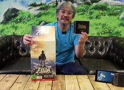 Watch Eiji Aonuma Unbox The Legend of Zelda: Breath Of The Wild Limited Edition