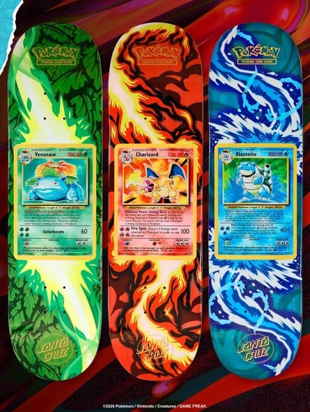 Pokémon x Santa Cruz