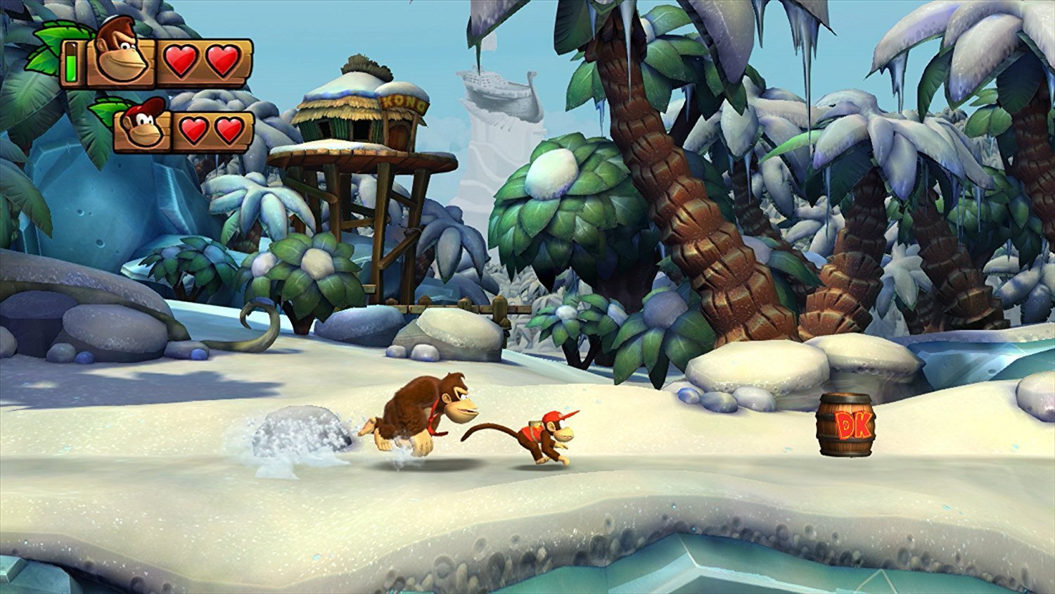 wii donkey kong country tropical freeze