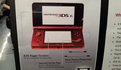 3DS XL With Two Circle Pads Advertised by UK Store