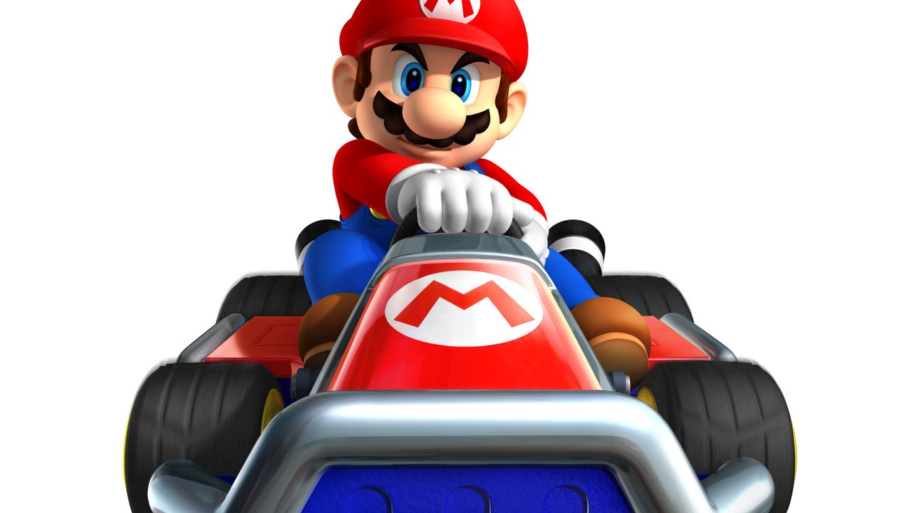 Mario Kart 7 Art Races Your Screen - Nintendo Life