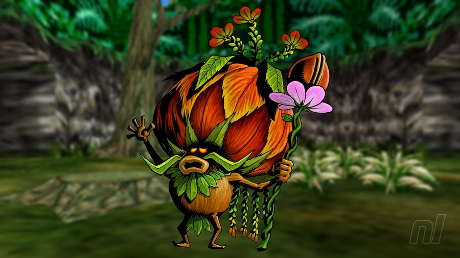 Deku King Zelda Majora's Mask