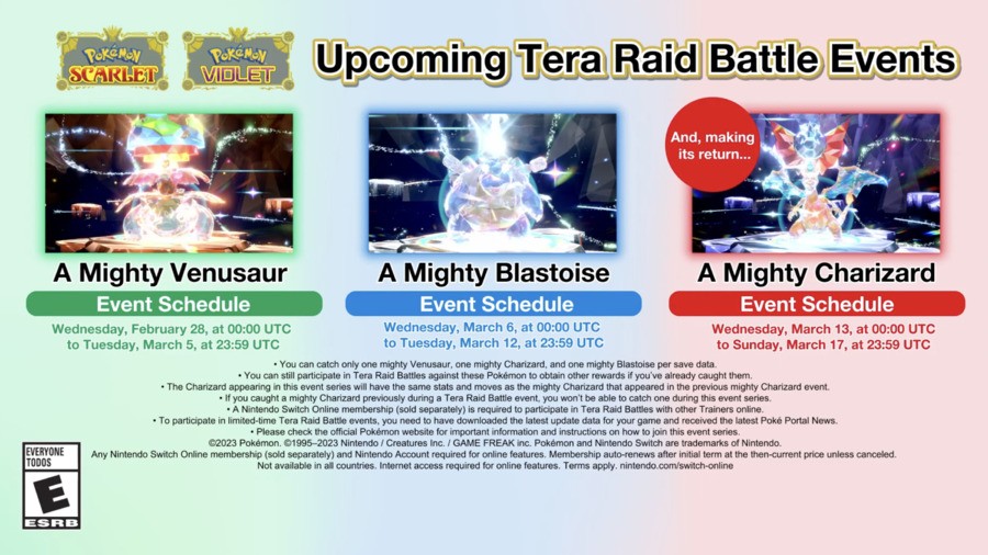 Pokémon Presents February 2024 - Scarlet and Violet Tera Raid Battles