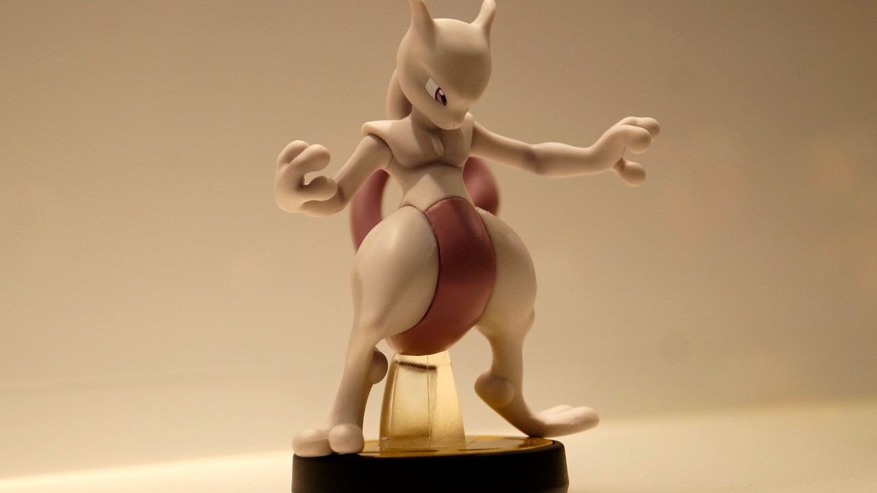 Mewtwo Amiibo將於10月23日到達歐洲