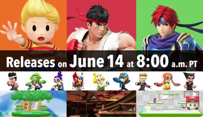 Ryu, Roy, New Stages and More Now Available in Super Smash Bros. for Wii U & 3DS