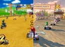 Check Out This Mario Kart 8 And Mario Kart Wii Moo Moo Meadows Comparison
