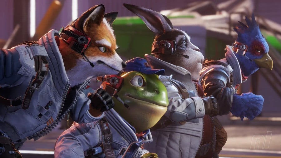 Star Fox crew on Switch 2