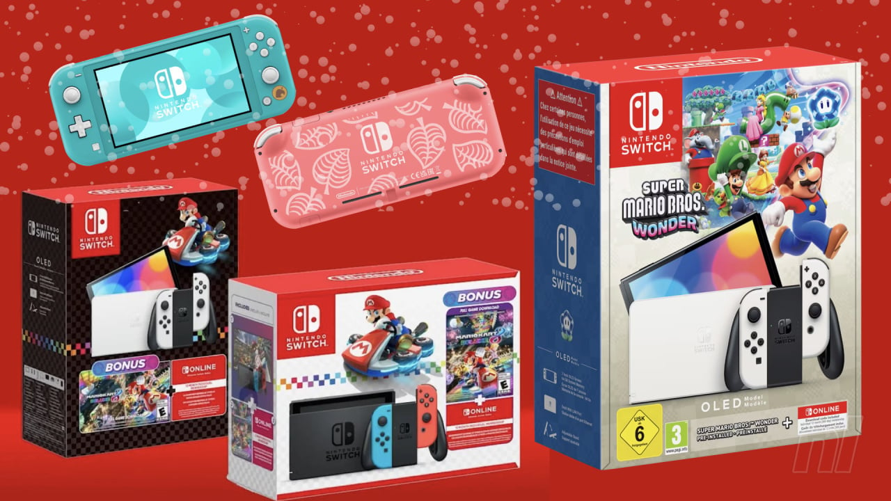 Deals: Nintendo's 2024 Christmas Switch Console Bundles Are Now Available To Buy