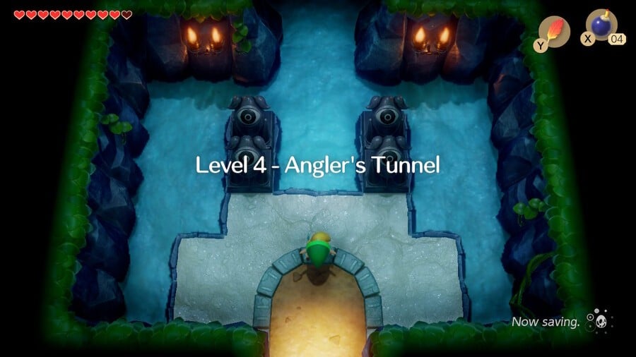 Angler's Tunnel starting room