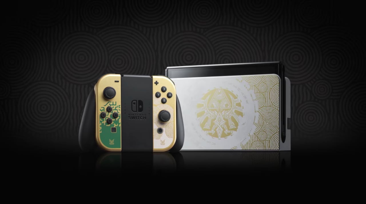 Nintendo Reveals Official Zelda: Nintendo The Kingdom Switch Of Life OLED Tears 