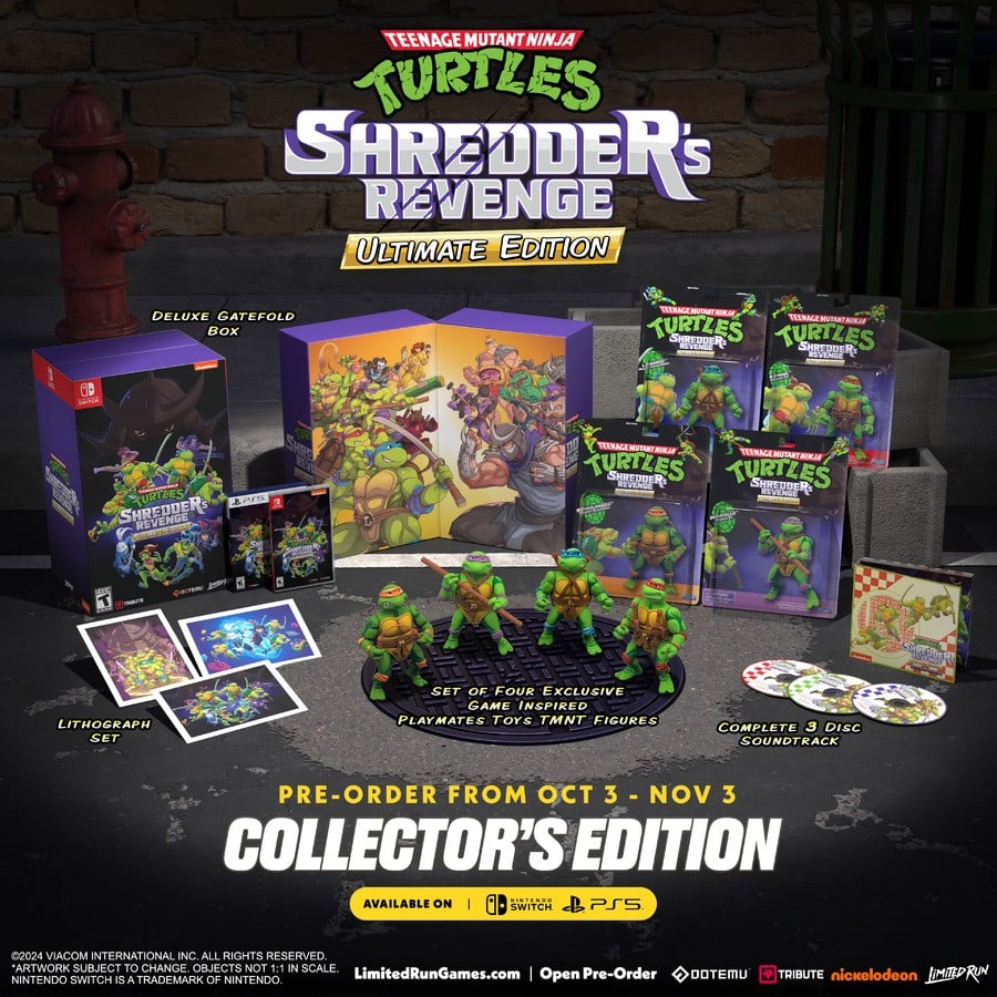 Teenage Mutant Ninja Turtles: Shredder's Revenge Collector's Edition Physical