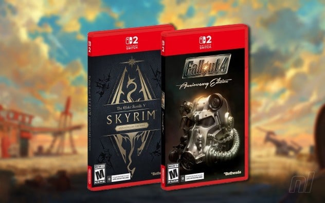 Bethesda Reminds Switch 2 Fans Its "Physical Code-In-Box" Editions Of Fallout 4 And Skyrim Are Now Available
