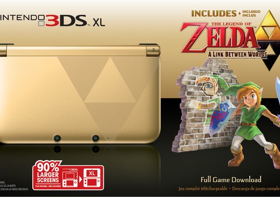 Nintendo Confirms The Legend of Zelda: A Link Between Worlds 3DS XL Bundle for North America