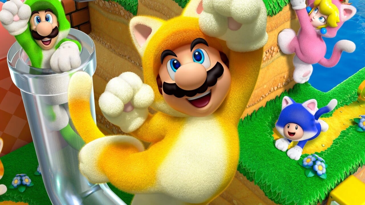 cat mario 3d world