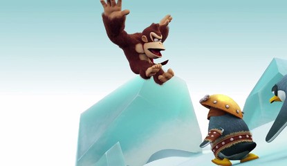 DK Breaks The Ice in These Short Tropical Freeze Animations