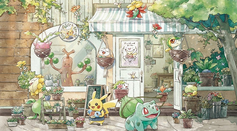 This Incredibly Cute Pokemon Grassy Gardening Collection Combines Pokemon And Horticulture Ollimag