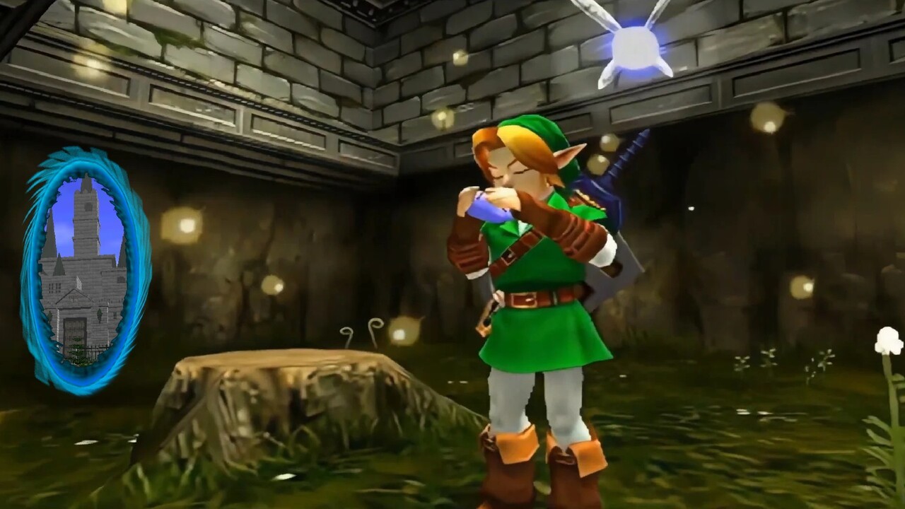 Early Zelda: Ocarina Of Time N64 Prototype Had Portals Before Portal