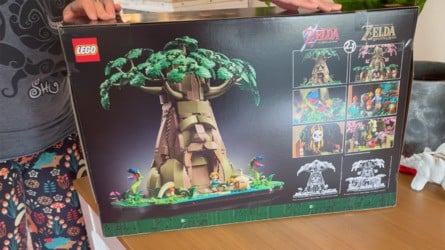 LEGO Great Deku Tree box rear