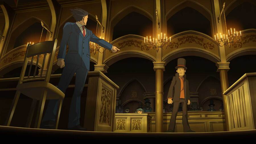 phoenix wright vs professor layton