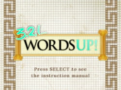 3, 2, 1... Words Up! Cover