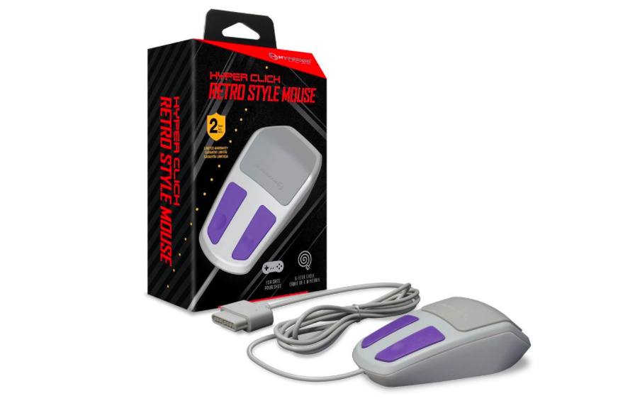Amazon.com: Hyperkin Hyper Click Retro Style Mouse for Super