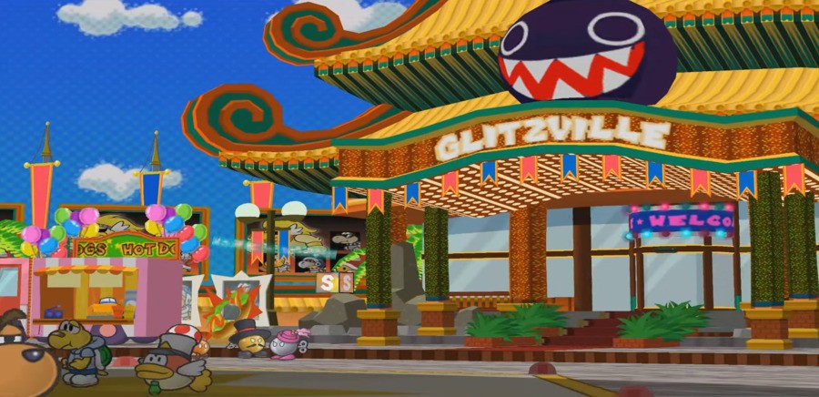 Glitzville closeup