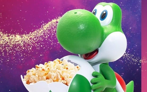 Yoshi Popcorn Bucket Introduced For The Tremendous Mario Galaxy Film Yoshi Popcorn Bucket Introduced For The Tremendous Mario Galaxy Film