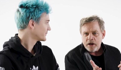 Ninja Teams Up With Star Wars Legend Mark Hamill To Play Some Fortnite
