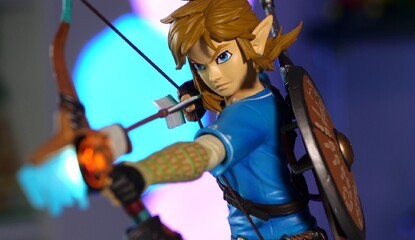 First 4 Figures' Zelda: Breath Of The Wild Link Takes Aim