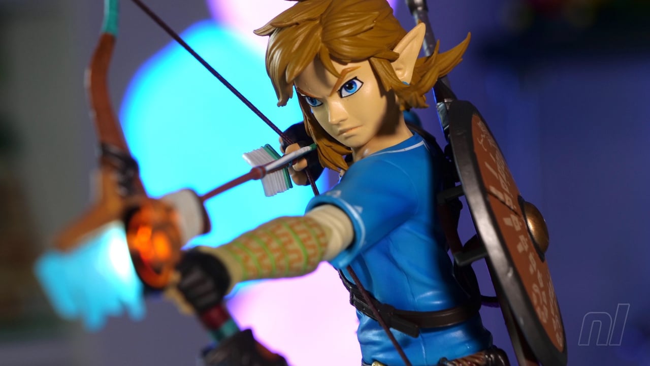 An Amazing Figure Of Link From 'Zelda: Breath Of The Wild' Will Be