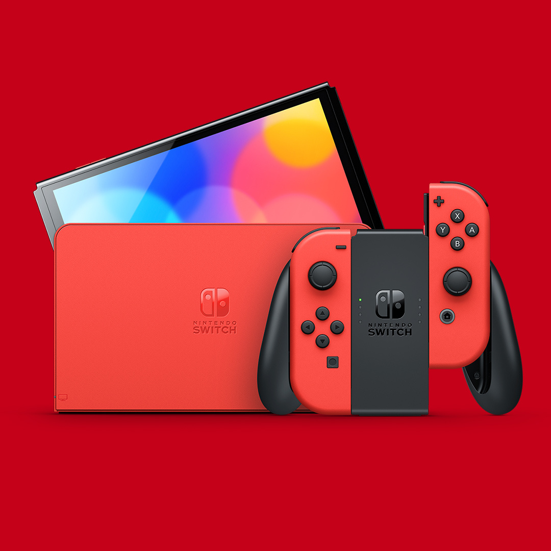 Mario Red OLED Edition blends in well with Switch games : r/NSCollectors