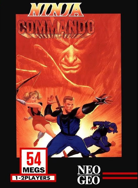 1992-Released Action Game 'Ninja Commando' ACA NeoGeo From SNK and
