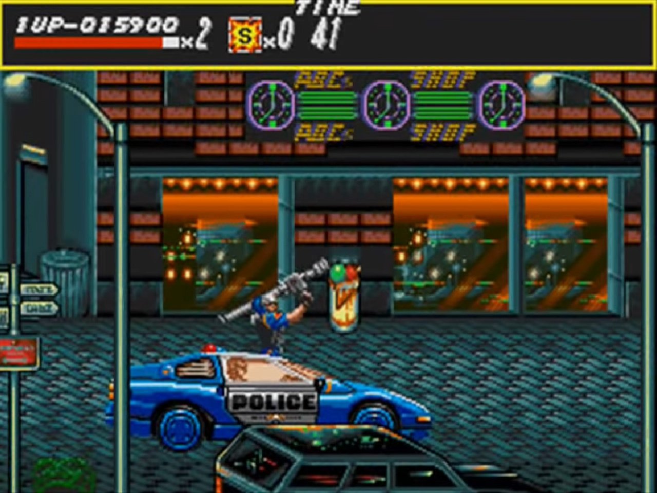 streets of rage 2 game gear bad ending