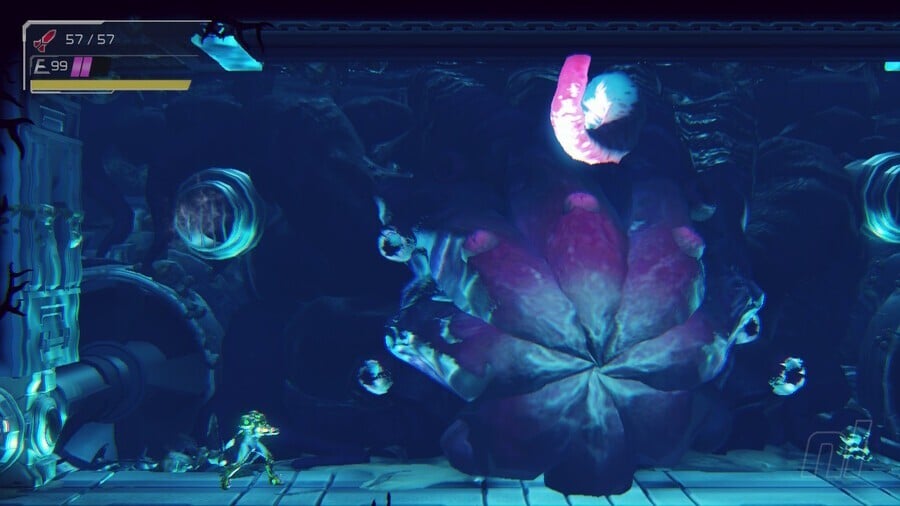 Metroid Dread Drogyga Boss Battle