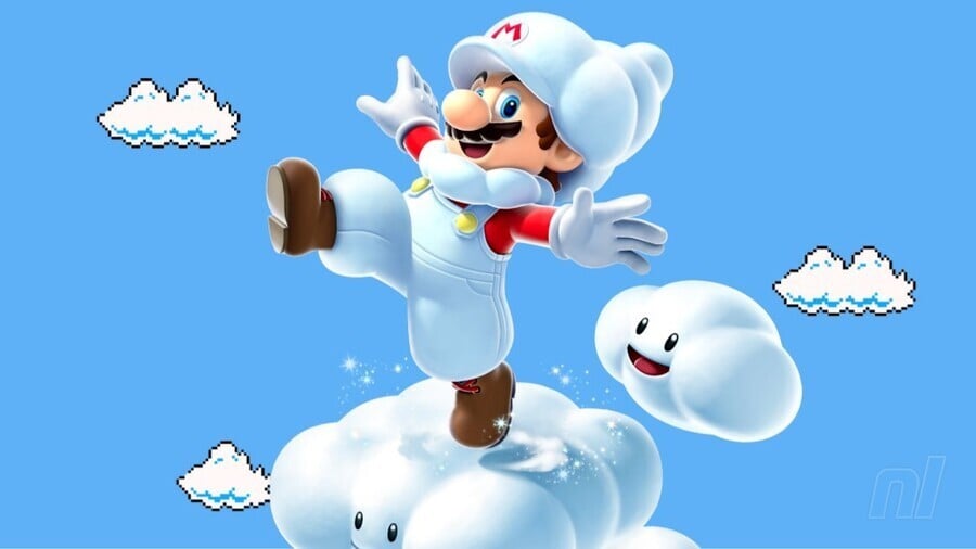 Wolken-Mario