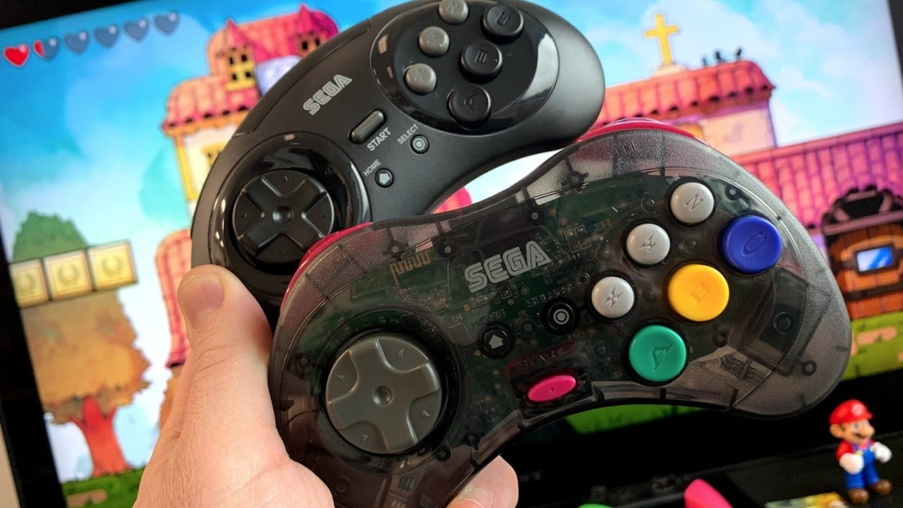 gun grain Mention Hardware Review: Retro-Bit's Bluetooth Sega Pads Are Perfect For Retro On  Your Switch | Nintendo Life