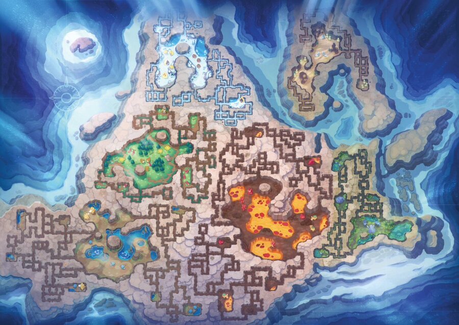 Pokemon Brilliant Diamond And Shining Pearl S New Grand Underground Map Looks Epic Nintendo Life