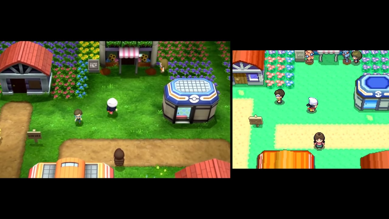 Video: Pokemon Brilliant Diamond/Shining Pearl comparison (Switch vs. DS,  August 2021)