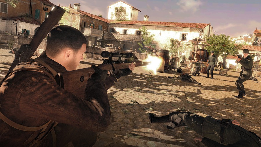 sniper elite 3 vs 4