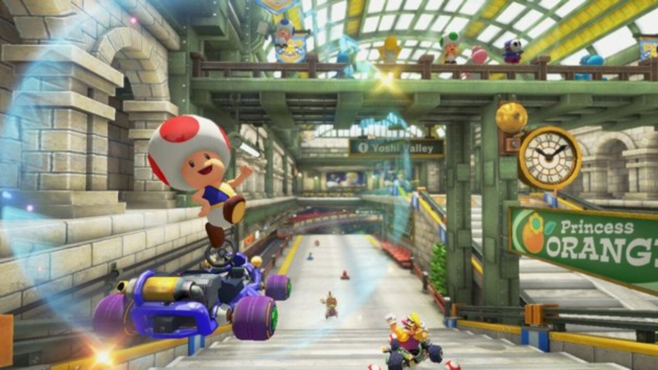 This Zelda Ocarina of Time Custom Track for Mario Kart 8 looks incredible