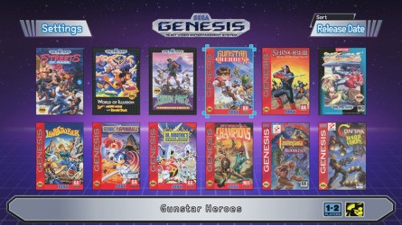 Genesis Mini Menu
