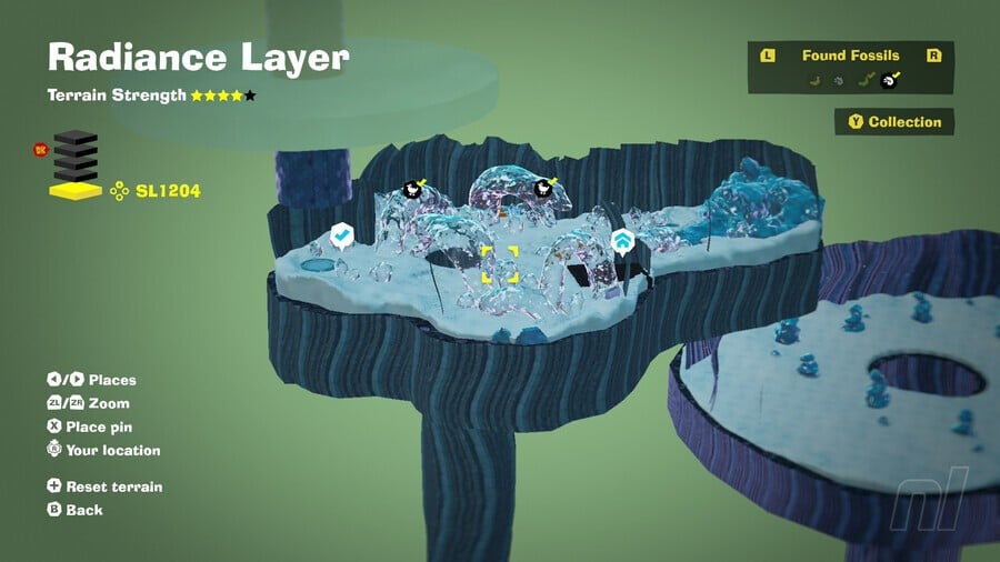 Radiance Layer SL1204 Fossil Map