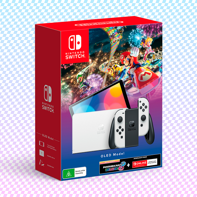 Nintendo Unveils Mario Kart 8 Deluxe Switch OLED Bundle, Out This