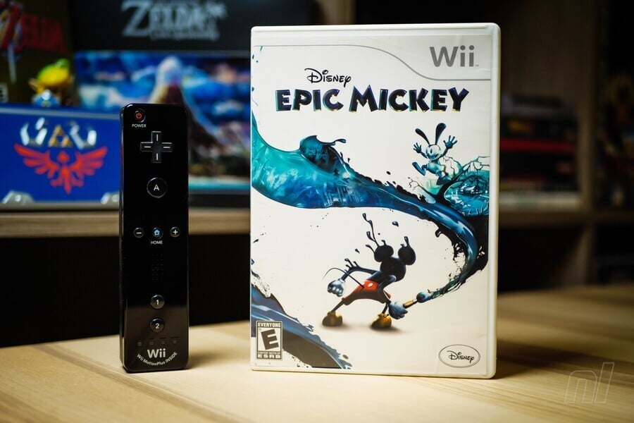 Epic Mickey y Black Wii Remote