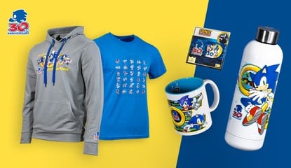 Celebrate Sonic's 30th With This New Line Of Official Merch