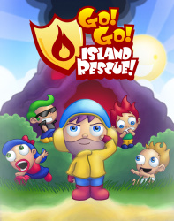 Go! Go! Island Rescue! Cover