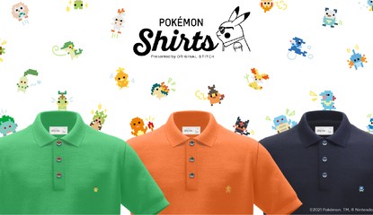 Celebrate Pokémon's 25th Anniversary In Style With Original Stitch's Limited-Edition Polo